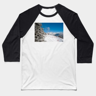 Courchevel 1850 3 Valleys French Alps France Baseball T-Shirt